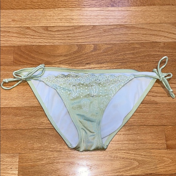 Embroidered Bikini Bottoms